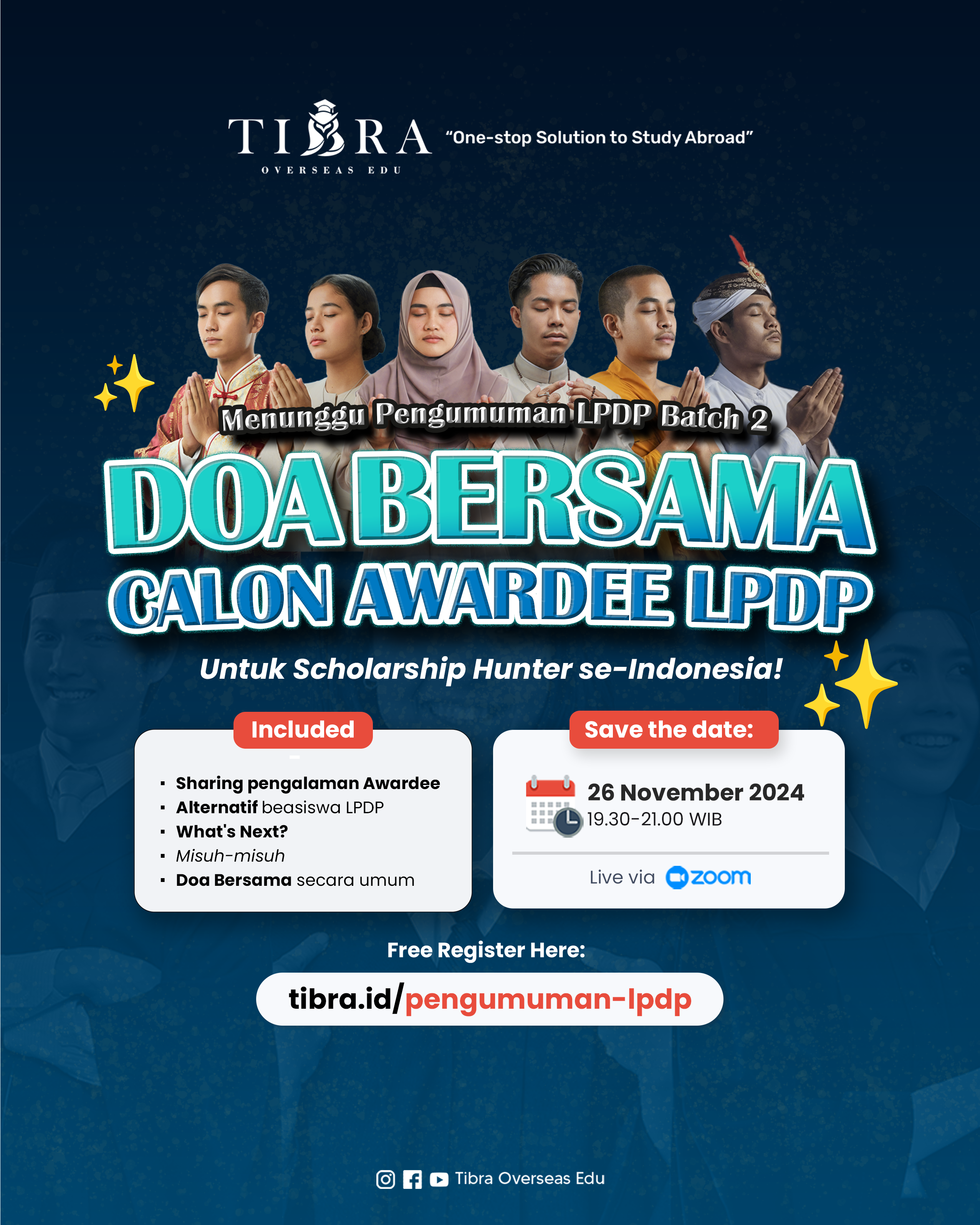 DOA BERSAMA CALON AWARDEE LPDP