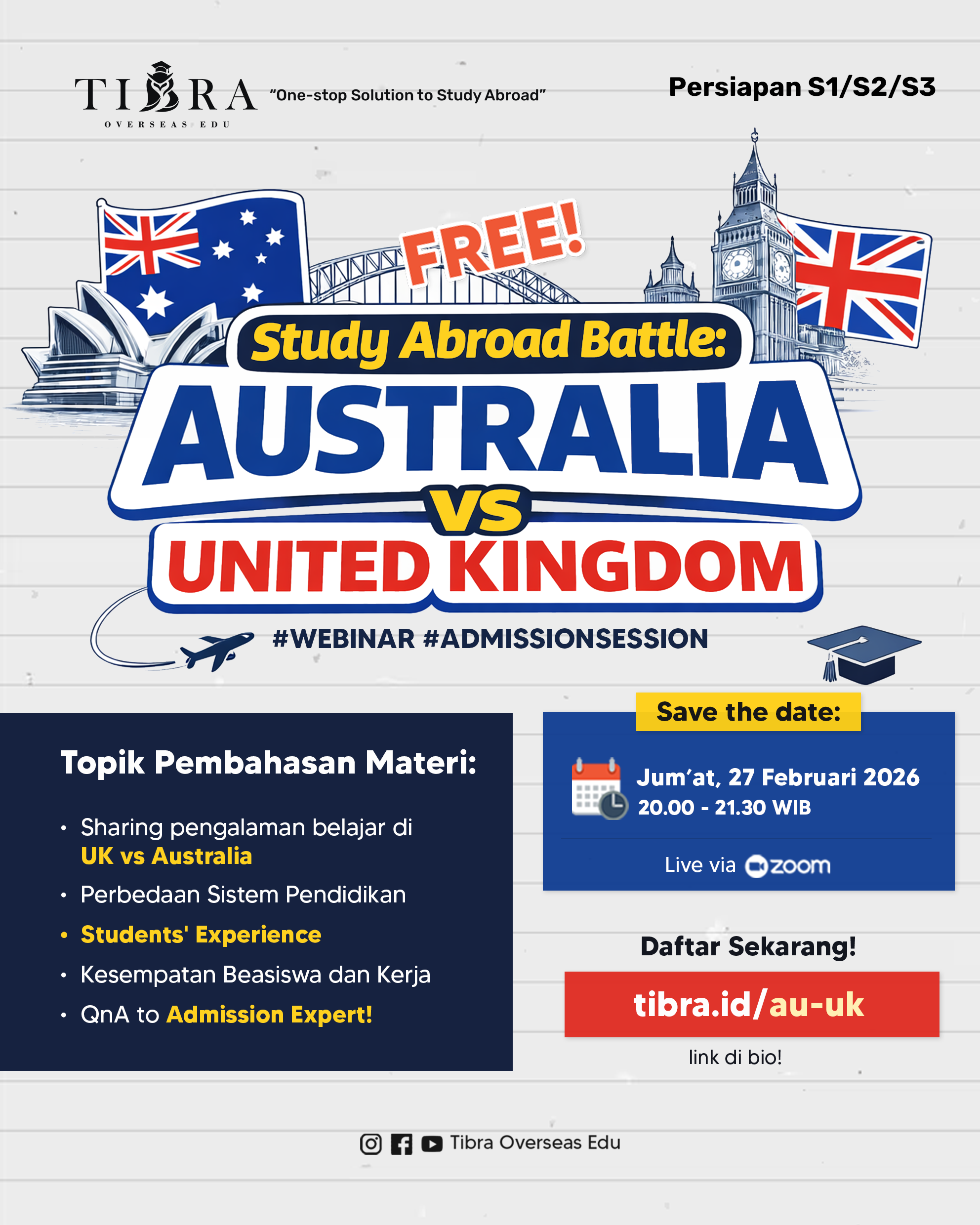 OLD --- Study Abroad Country Battle: Australia VS UK 