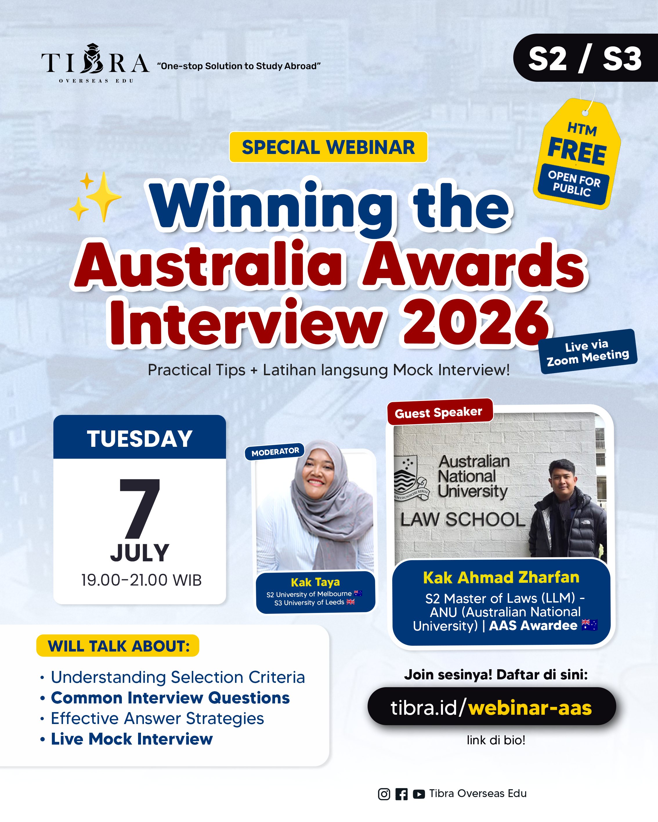 Winning the Australia Awards Interview 2026